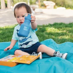 Klean Kanteen Kids Sippy Cup 335ml - Shark 12 Klean Kanteen Kids Sippy Cup 335ml - Shark -Klean Kanten Shop 2019 K12CSIPPY PP Boy steel sippy bottle lifestyle ec545c9d a3f3 476f aed5 a123660f2b2e