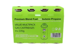 Milestone - 5 Packs Of 4 Gas Canisters - 220g 5 Milestone - 5 Packs Of 4 Gas Canisters - 220g -Klean Kanten Shop 220g 4pk 2