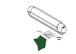 Vango Driveaway Kit For 6mm & 4mm Rails 3m Set -Klean Kanten Shop 22a81529c81b17f506be2903731f15ca