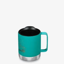 Klean Kanteen Camp Mug 12oz (355ml) - Mountain Green -Klean Kanten Shop Camp Mug Porcelain Graphic Front 1400x 9d1921cf cc2d 4f16 81c0 12e43557f7be