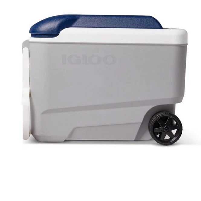 Igloo Maxcold 40 Roller Cool Box - Grey / Blue 1 Igloo Maxcold 40 Roller Cool Box - Grey / Blue