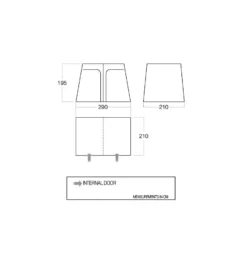 Vango Galli Double Inner Bedroom - BR005