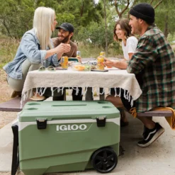 Igloo ECOCOOL Latitude 90 QT Roller Cooler -Klean Kanten Shop ecocool latitude roller